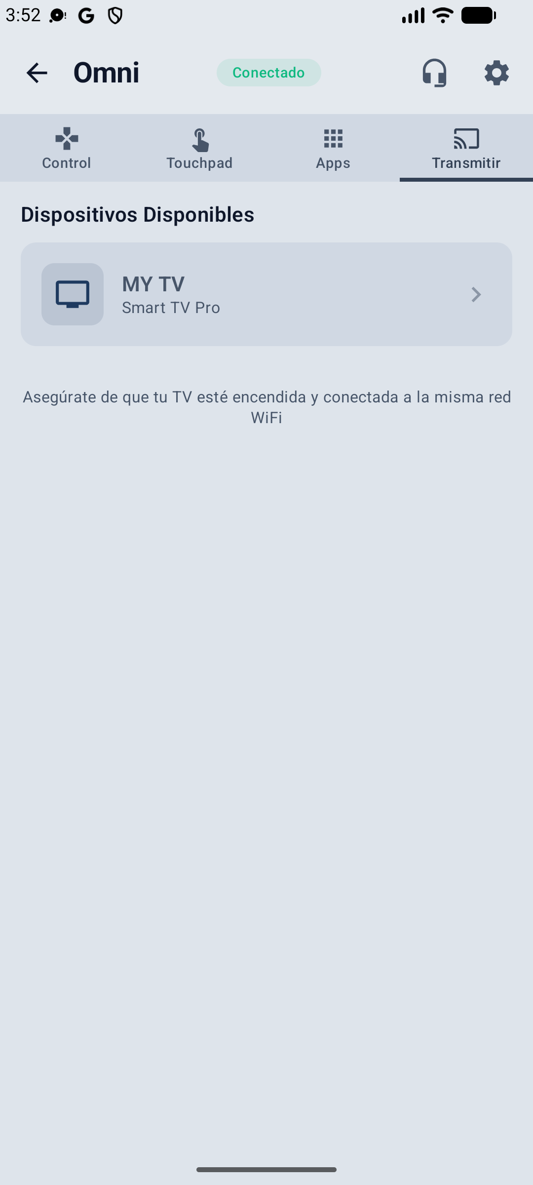 Cast de fotos y videos a la TV